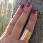 Rose Gold Ring - Wide Band..